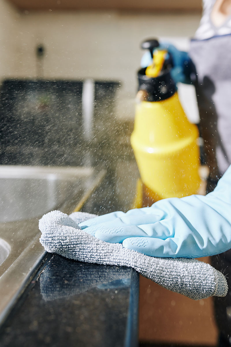 Housekeeping and hygiene concept